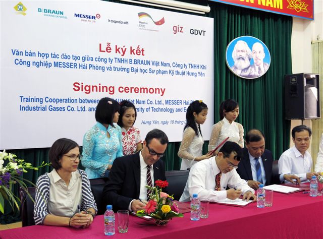 Đức hỗ trợ Việt Nam trong lĩnh vực đào tạo nghề